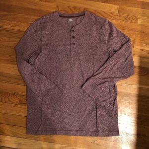 Old Navy size XL Henley in maroon